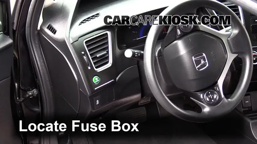 2015 Honda Civic LX 1.8L 4 Cyl. Coupe Fuse (Interior)